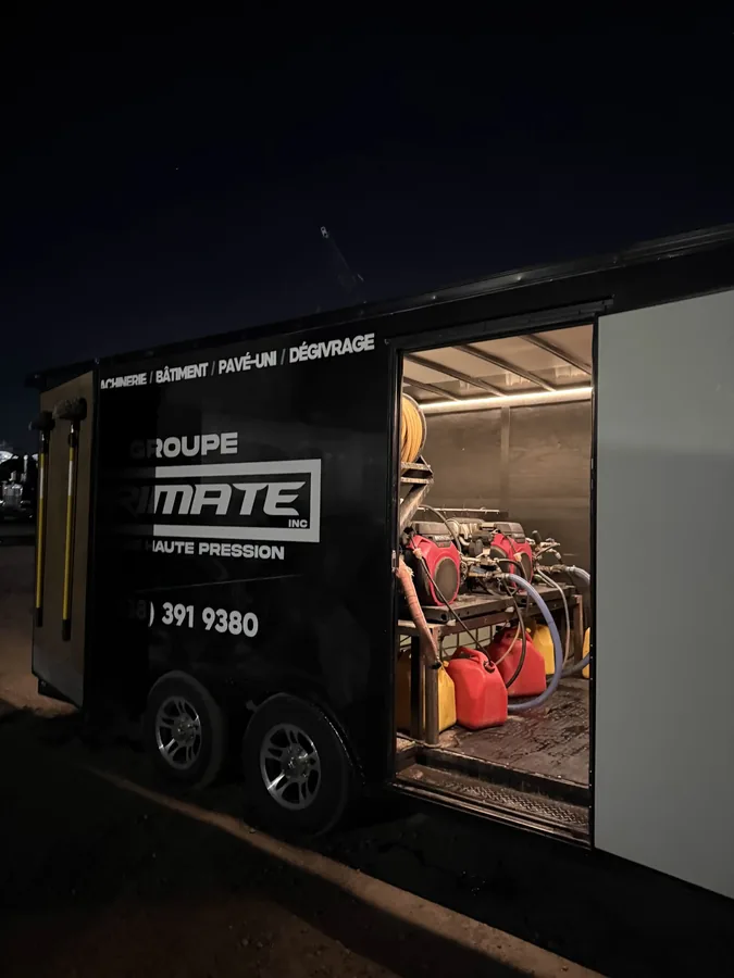 Équipement haute pression professionnel